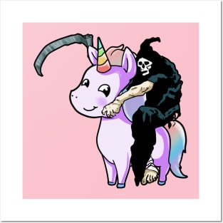 Death Rides a Unicorn Posters and Art